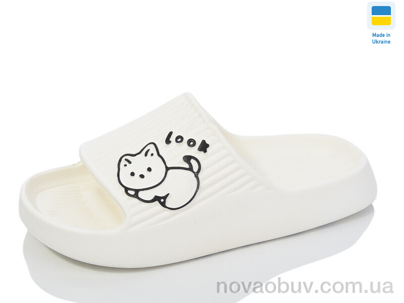 Шлепки Lot Shoes N104 білий