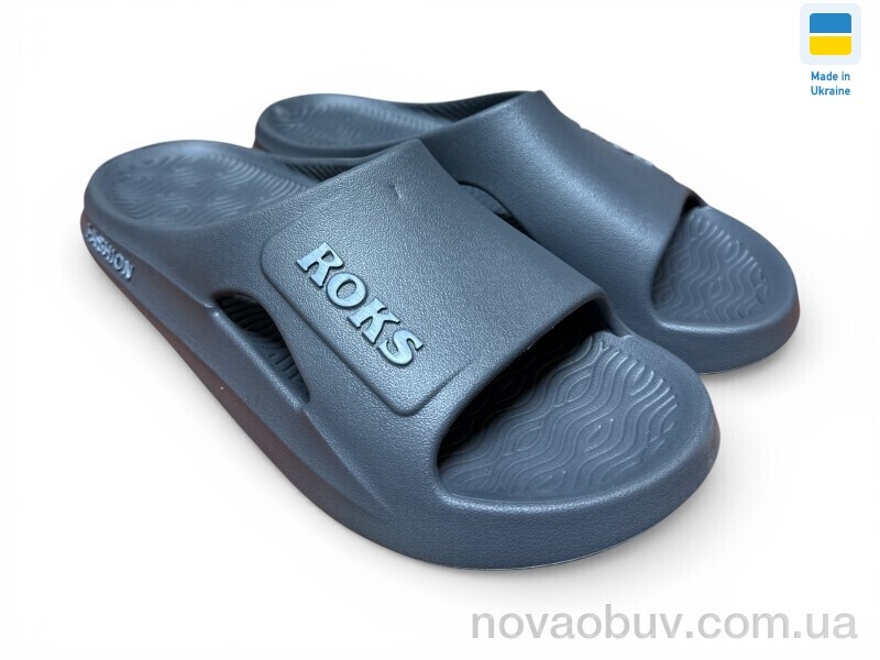 Шлепки Rai shoes 511-18 сірий