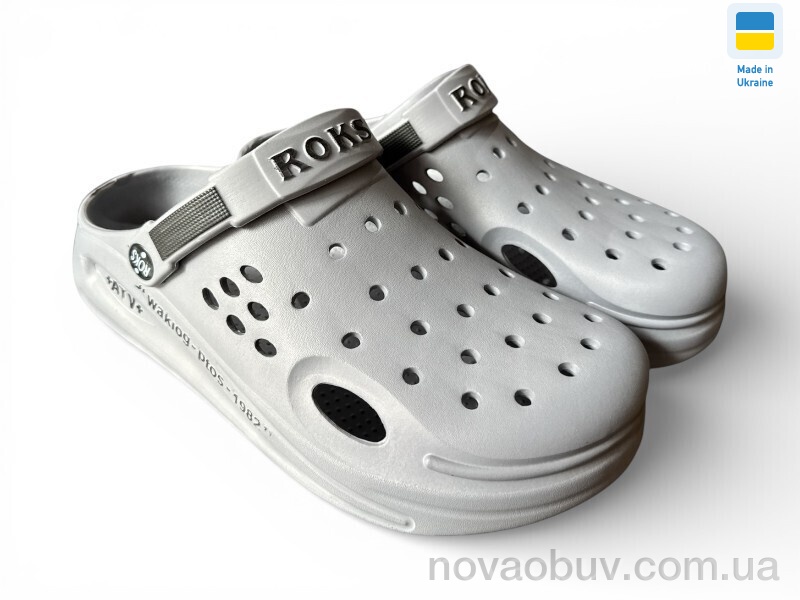 Крокси Rai shoes 516-021 сірий