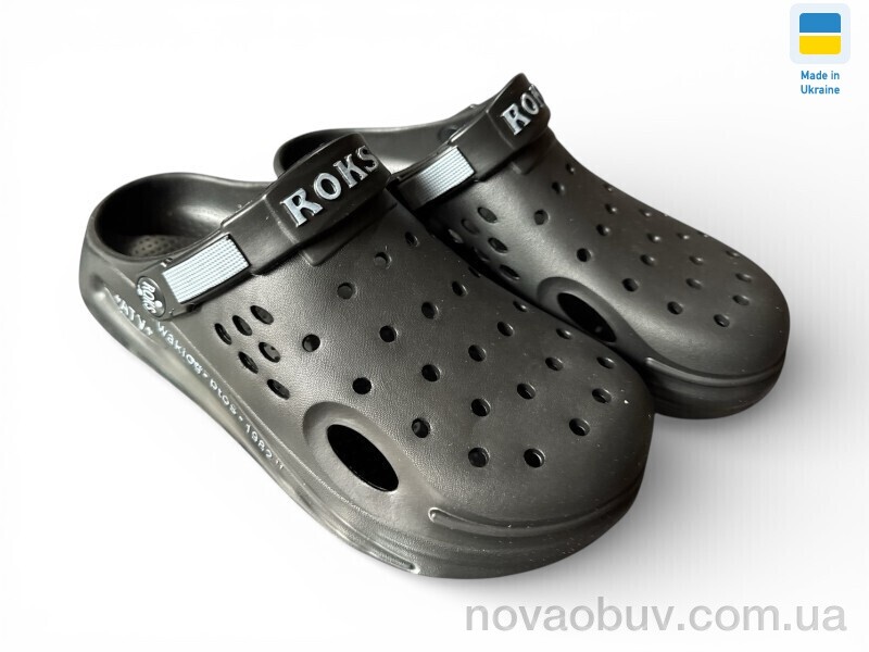 Кроксы Rai shoes 517-010 чорний