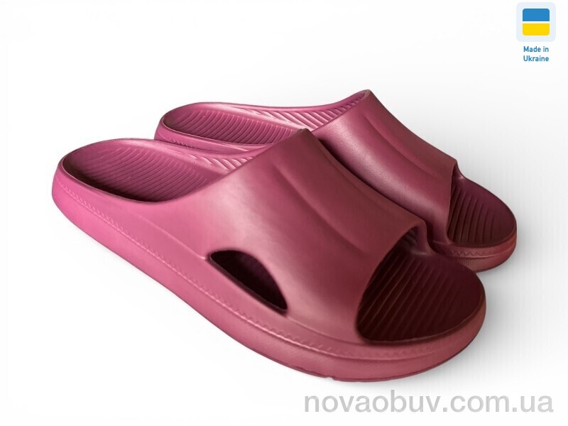 Шльопанці Rai shoes 510-08 бордо