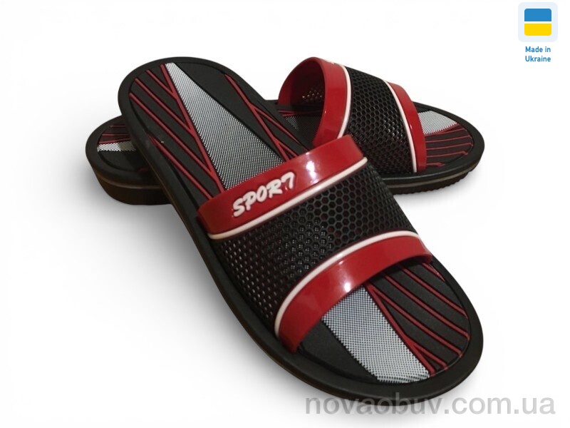 Шльопанці Rai shoes M3 червоний
