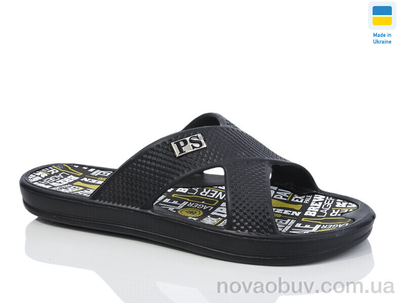 Шльопанці Lot Shoes N227 чорний
