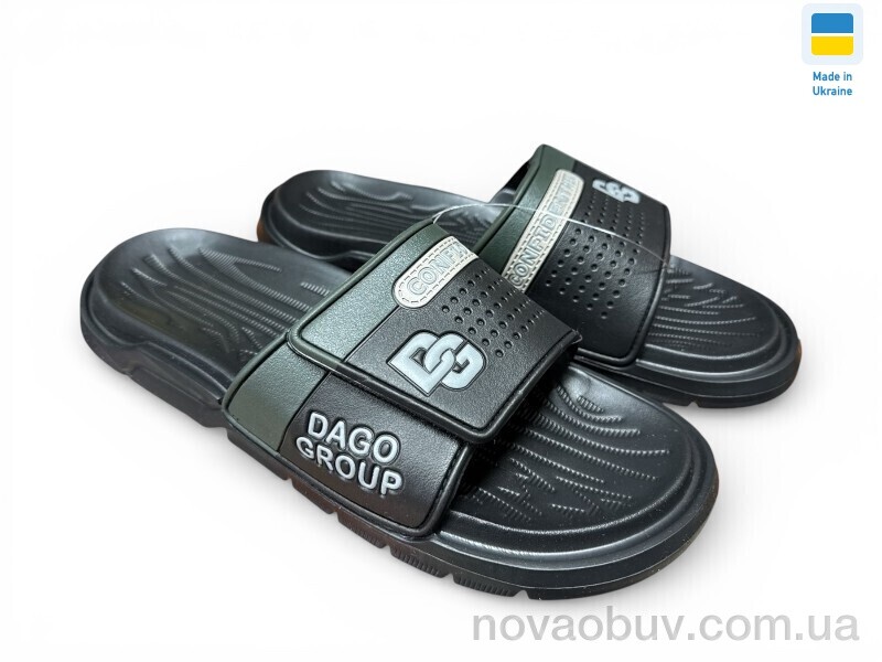 Шльопанці Rai shoes 704 чорний