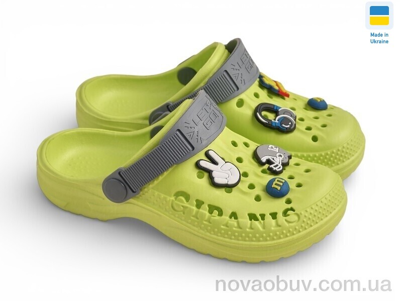 Крокси Rai shoes 009 салатовий