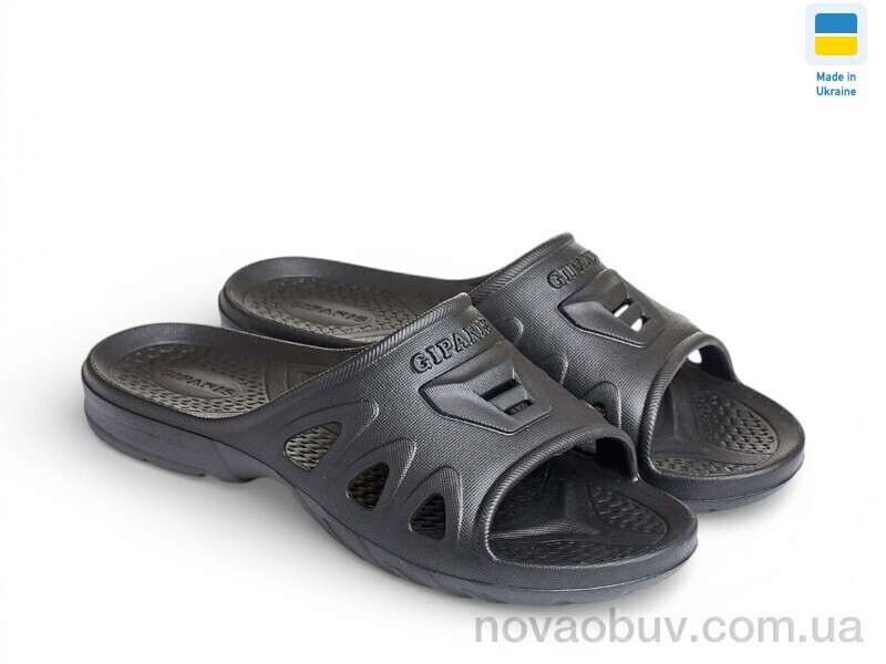 Шлепки Rai shoes T117 чорний