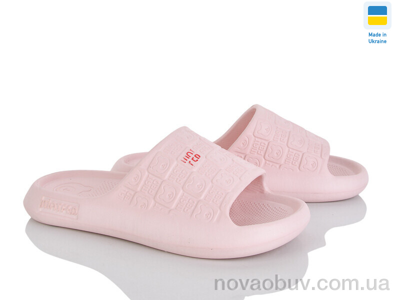 Шльопанці Rai shoes E144 пудра