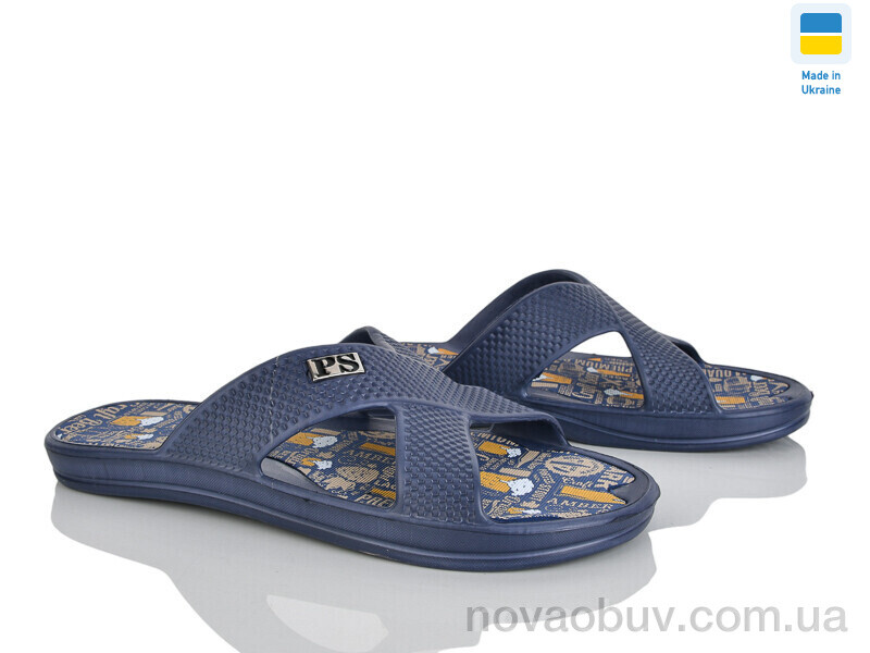 Шльопанці Rai shoes E227 синій