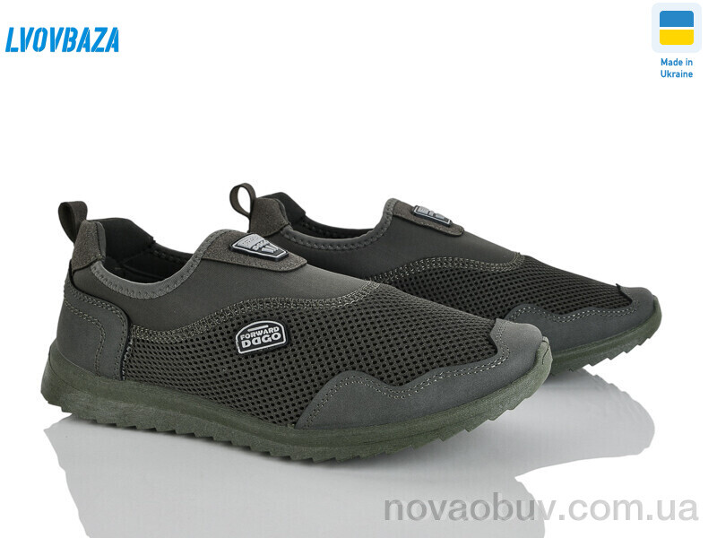 Кросівки Lvovbaza 2901-1 хакі