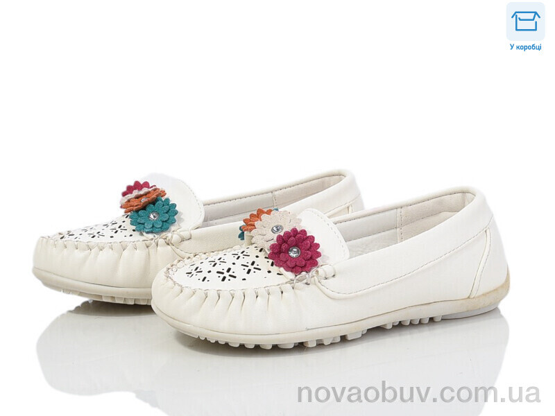 Мокасини DeMur 1214 white