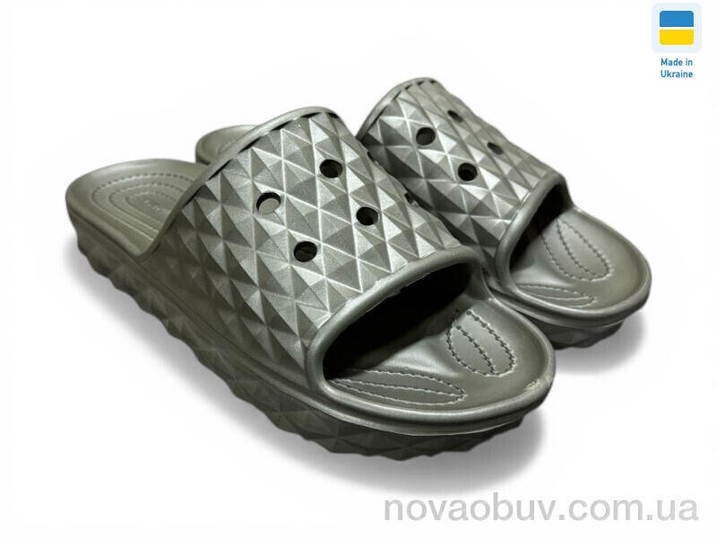 Шлепки Rai shoes 117 графіт