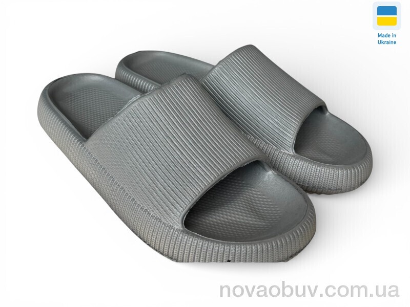 Шльопанці Rai shoes С88 графіт