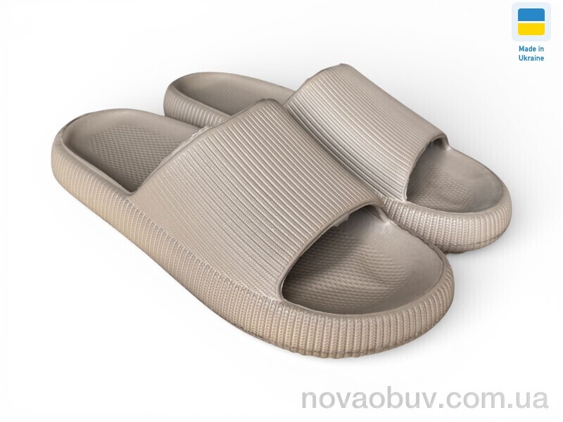 Шльопанці Rai shoes С88 т.бежевий