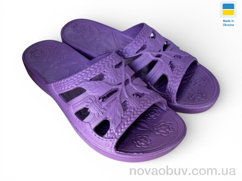 Шльопанці Rai shoes С60 бордовий