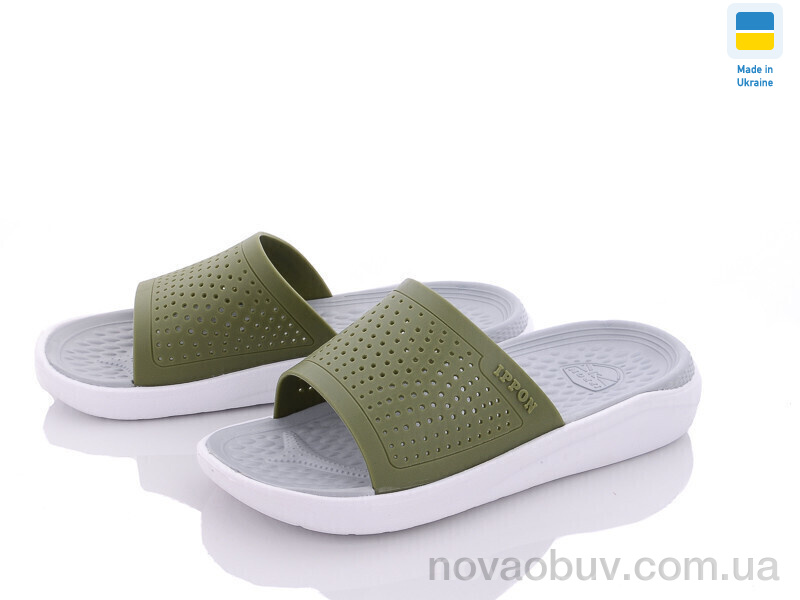 Шлепки Luck Line 5031-365 green