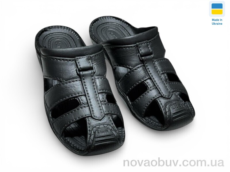 Шльопанці Rai shoes С27 чорний