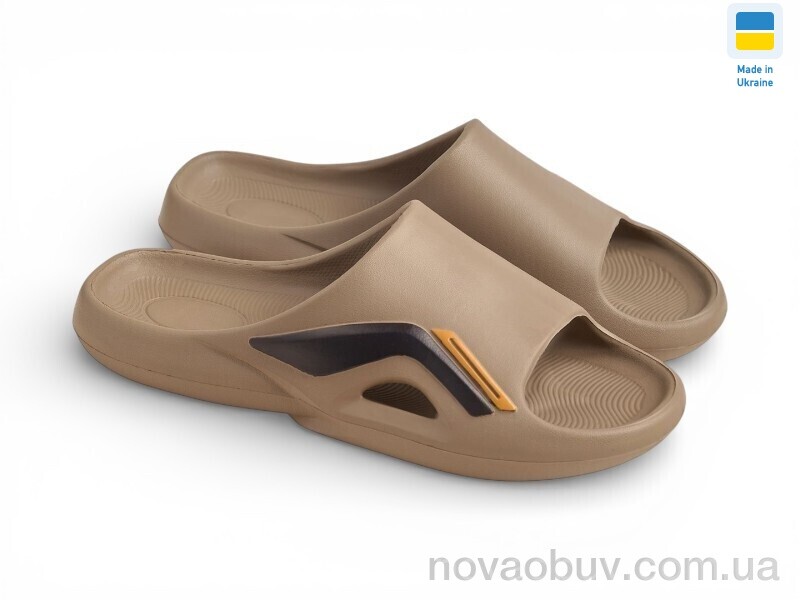 Шльопанці Rai shoes Л131 бежевий