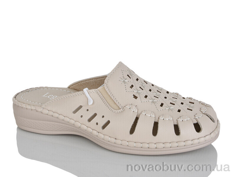 Шльопанці Leguzaza 501-3 beige батал