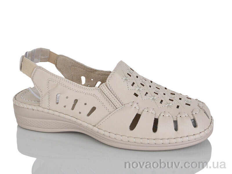 Босоніжки Leguzaza 502-3 beige батал