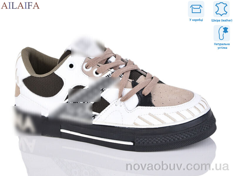 Кросівки Ailaifa 7025 w.black