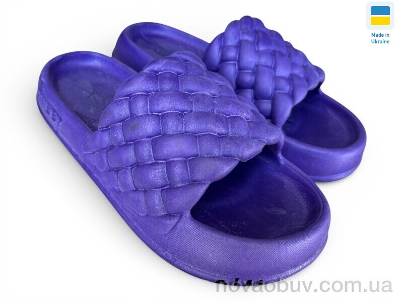 Шлепки Rai shoes 2001 фіолетовий