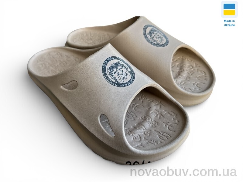 Шльопанці Rai shoes 2002 капучіно
