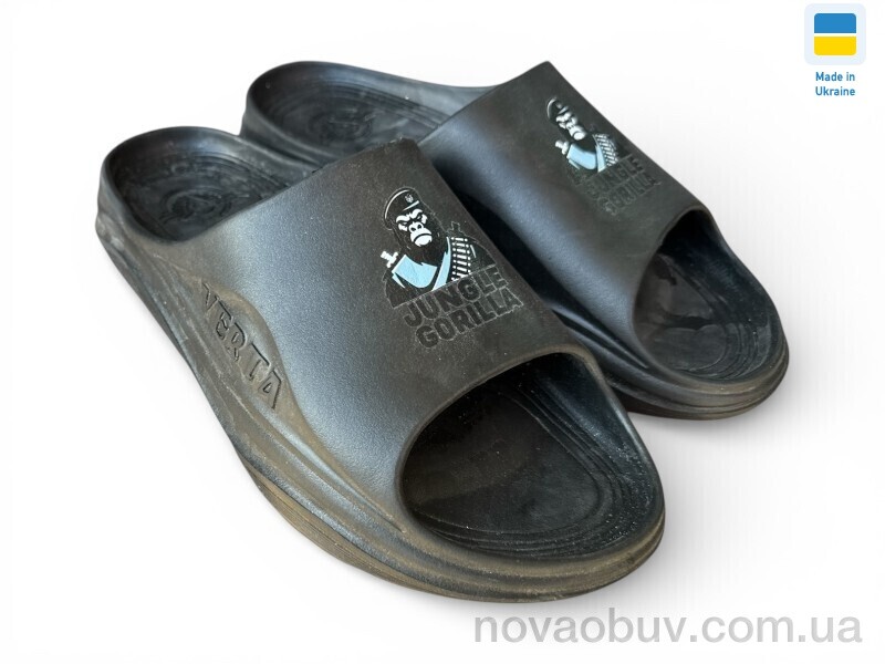 Шльопанці Rai shoes 1001 чорний