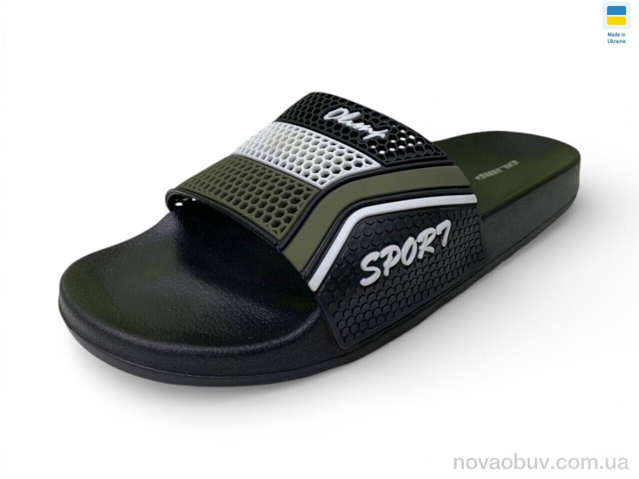 Шльопанці Rai shoes M231 хакі