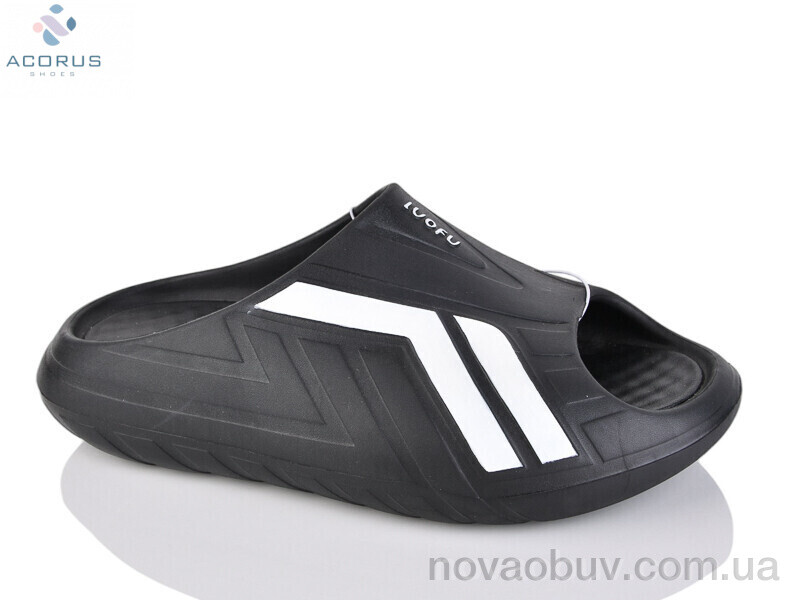 Шльопанці Acorus 24-139 black