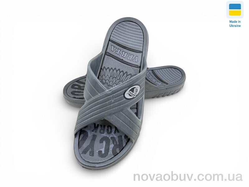 Шльопанці Rai shoes 12X сірий