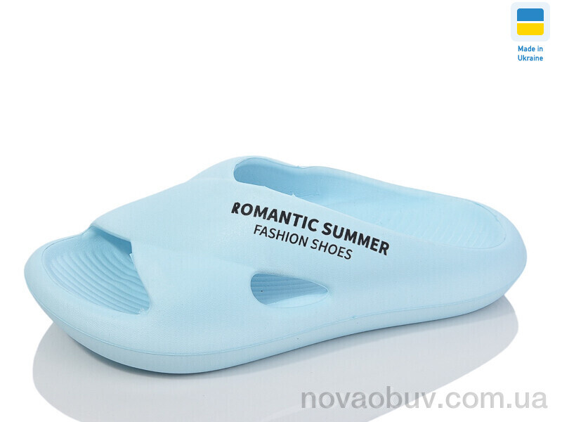 Шлепки Lot Shoes N73 св. Бірюза