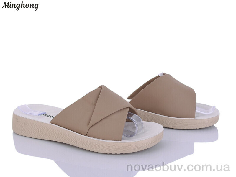 Шльопанці Minghong 7719 khaki