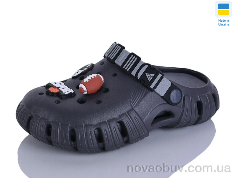 Крокси Lot Shoes 770 підліток графіт-св.сірий