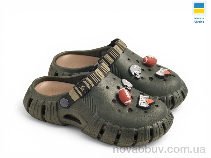 Крокси Rai shoes DS770 хакі-бежевий