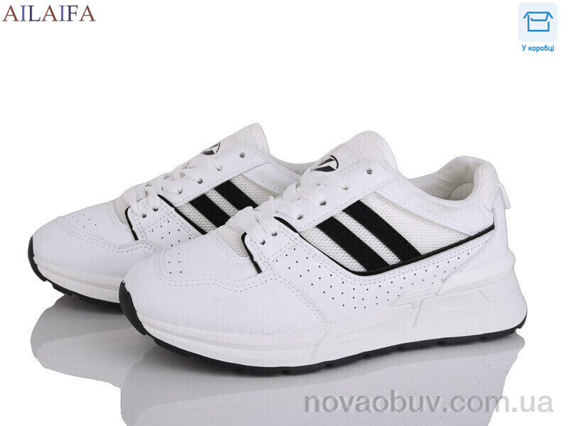 Кросівки Ailaifa MX810 white-black