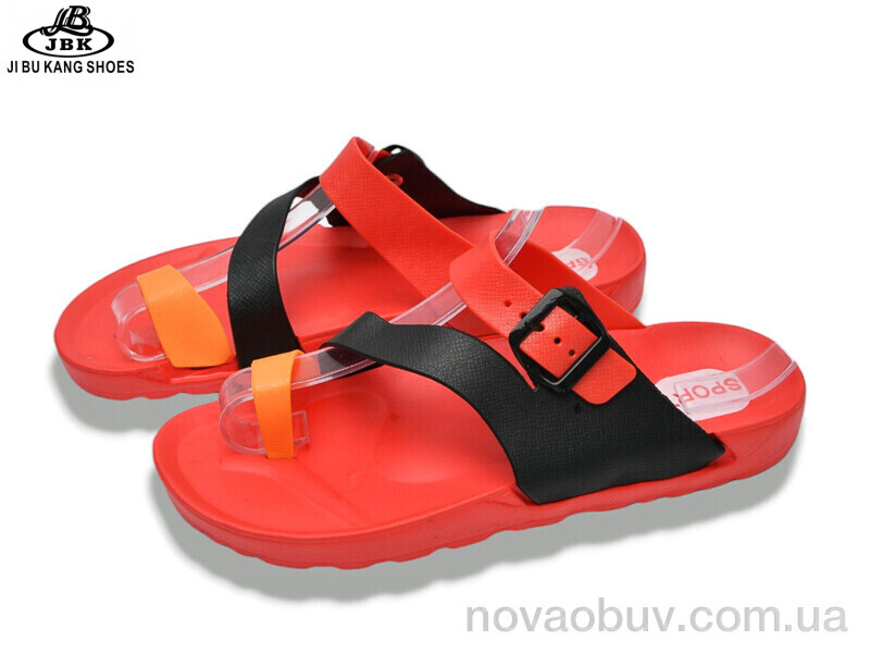 Шльопанці Jibukang A01-2468 red