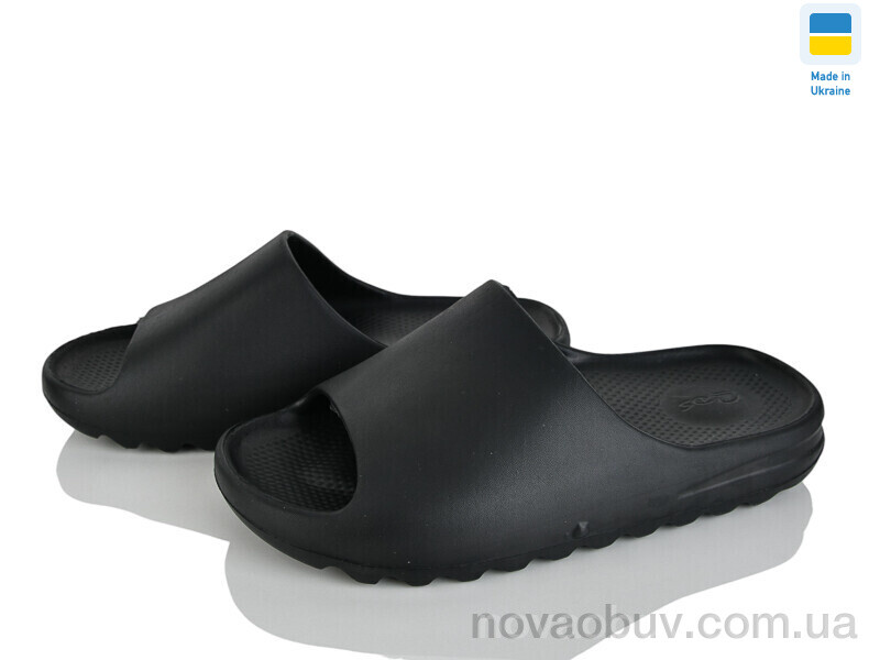 Шлепки Rai shoes ПЖ44 чорний