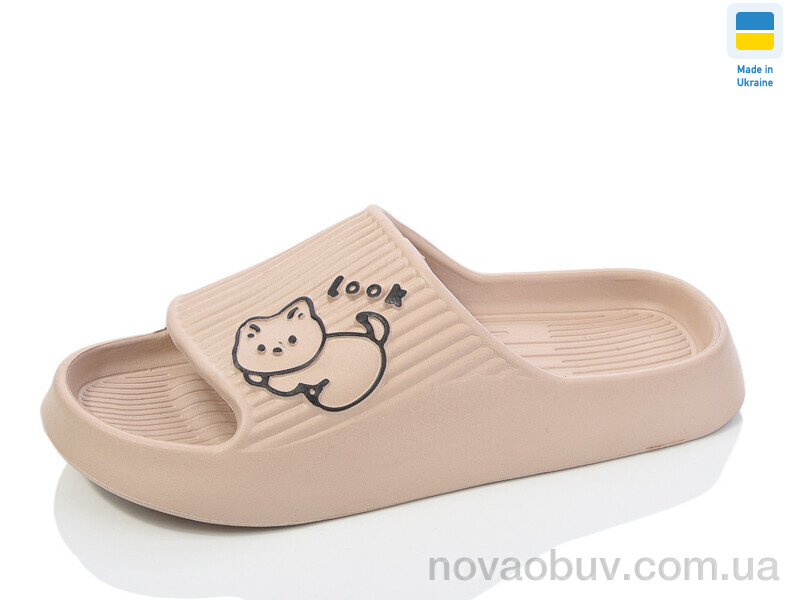 Шльопанці Lot Shoes 104 капучино