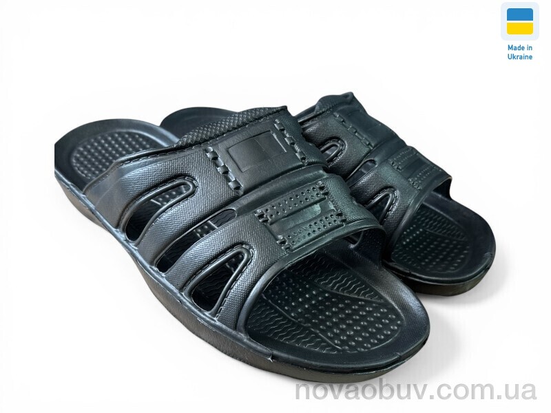 Шльопанці Rai shoes B8 чорний