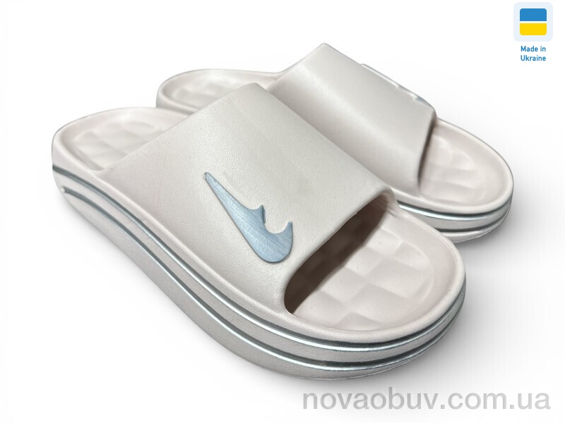 Шльопанці Rai shoes 513-012 бежевий