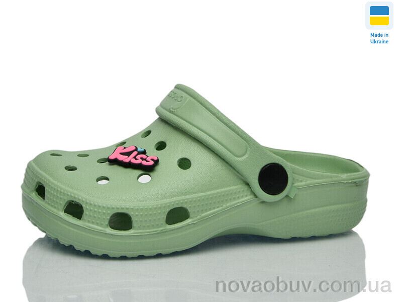 Шльопанці Lot Shoes N017 оливка