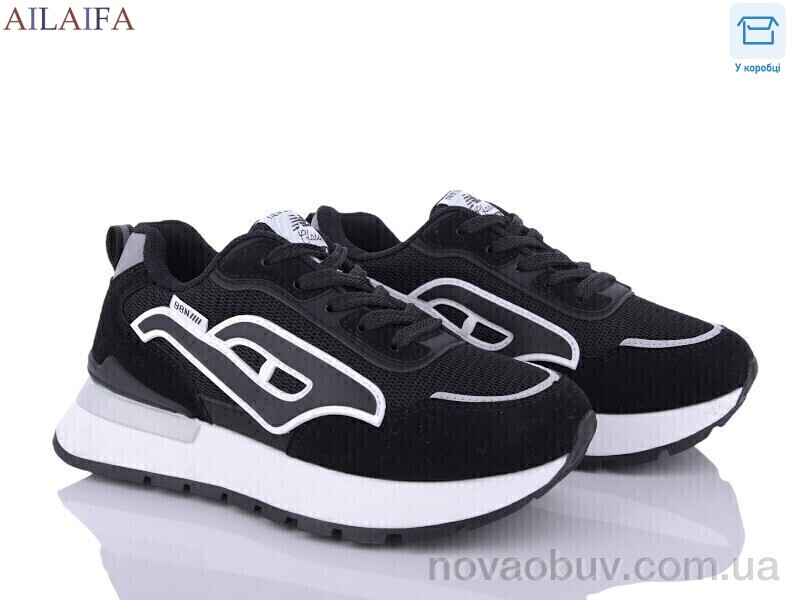 Кросівки Ailaifa T813-1 black