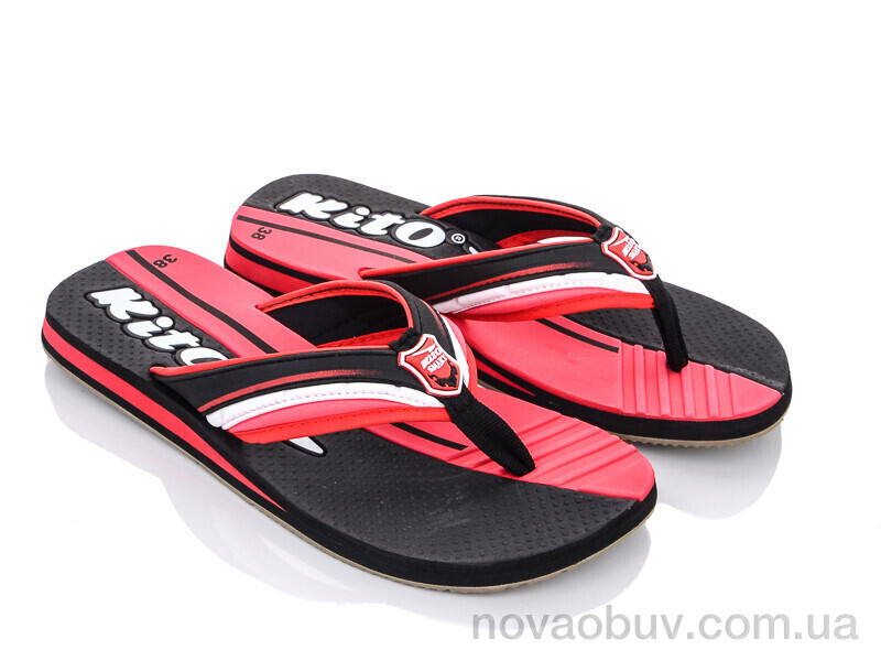 Шльопанці Obuvok ETGW9275 red