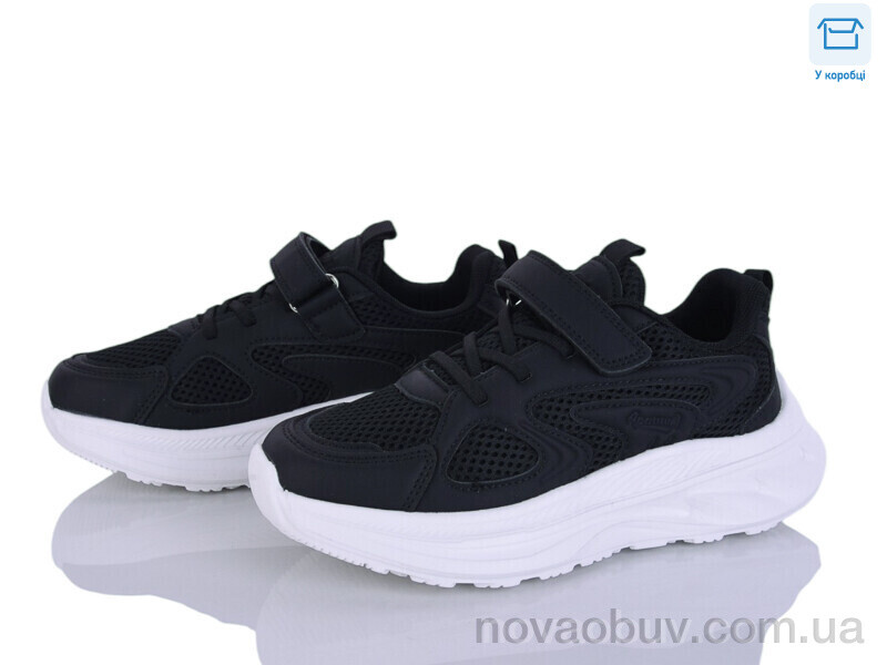 Кросівки Clibee-ShoSho ABC2223P black-white