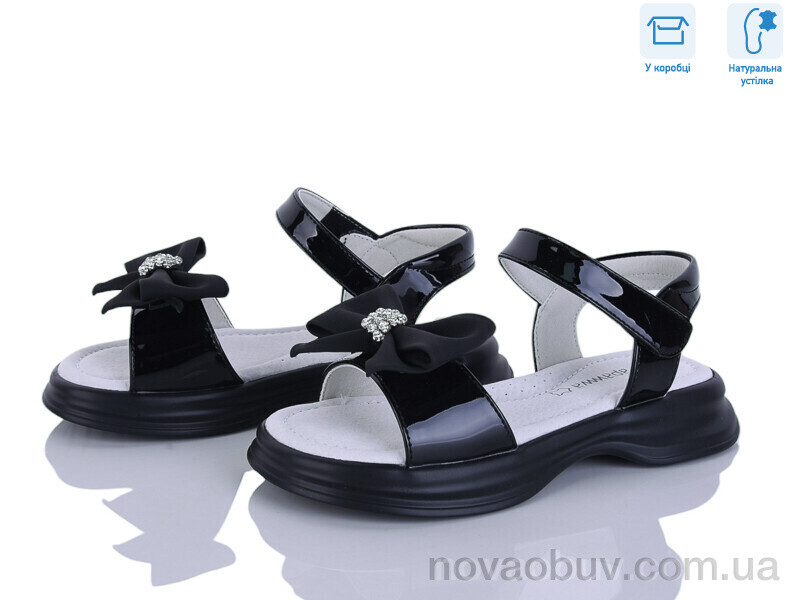 Босоніжки Clibee-ShoSho ABX0815P black