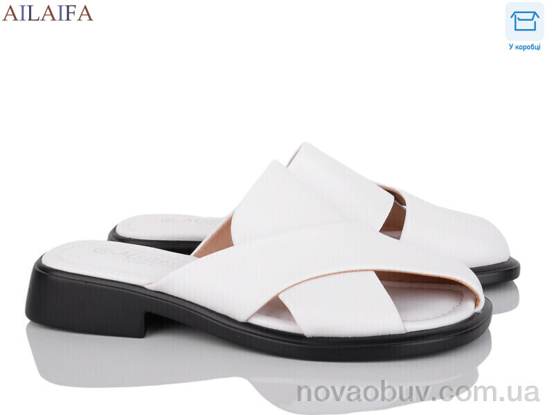 Шльопанці Ailaifa FLY06-3 white