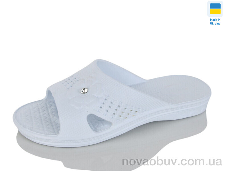 Шльопанці Lot Shoes Камінчик новий білий