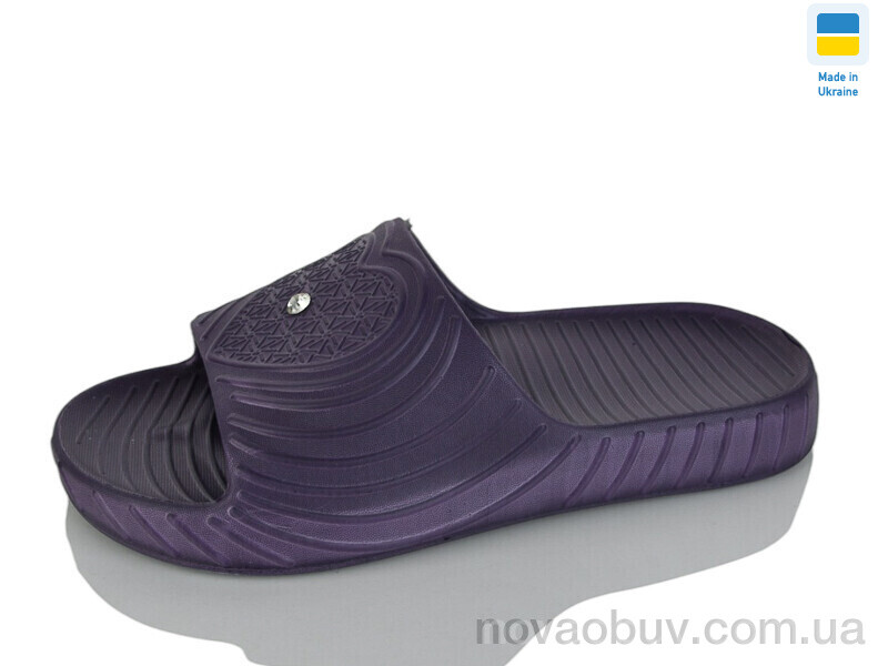 Шльопанці Lot Shoes Сердечко т.фіолетовий