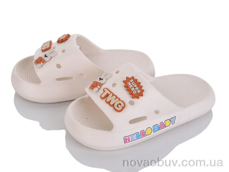 Шльопанці BABYSHOP 2103 beige