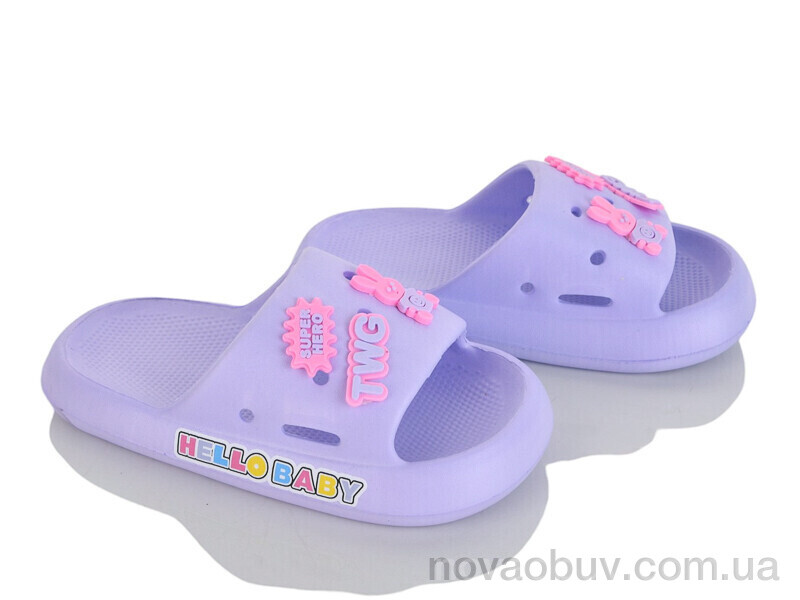 Шльопанці BABYSHOP 2103 violet